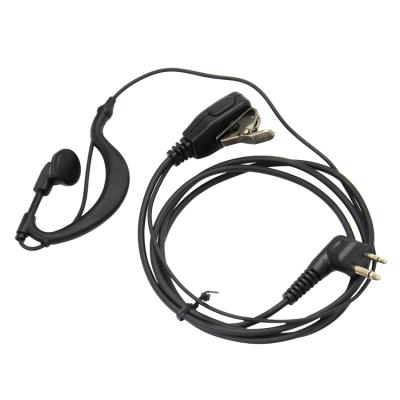 China Ear Hook Ecome Type M Headset Walkie Talkie 2 Pin Two Way Radio Earphone For EP450 for sale