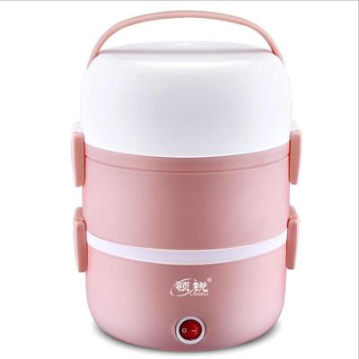 China Kitchen Appliance Cooking Logo Stainless Steel Food Factory Customized Removable Electric Warmer Lunch Box for sale