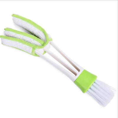 China Eco-friendly Car-Styling Tools Cleaning Accessories Car Air Conditioner Duct Cracked Stripper Brush Instrumentation Dusting Blinds Cleaning Brush for sale