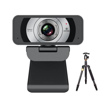 China Built in OEM Dual Microphones 2 CMOS 1080p 30fps Stereo Webcam Gaming Camara Web Camera Computer Computer Noise-Cancelling Mega Cameras for sale