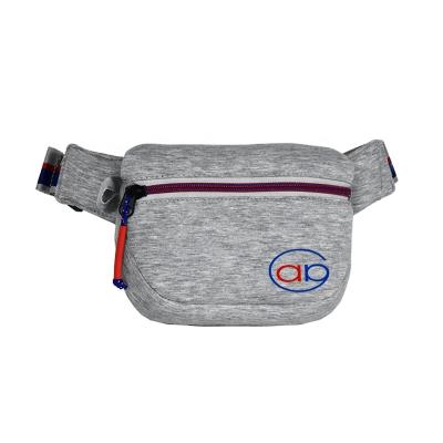 China Popular New Fashion Water Proof Polyester Casual Sports Running Waterproof Sport Fanny Pack Belt Waist Bag for sale