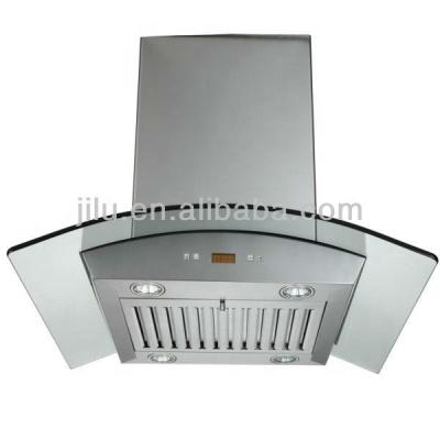 China Good quality 110V household and tempered glass kitchen range hood for sale