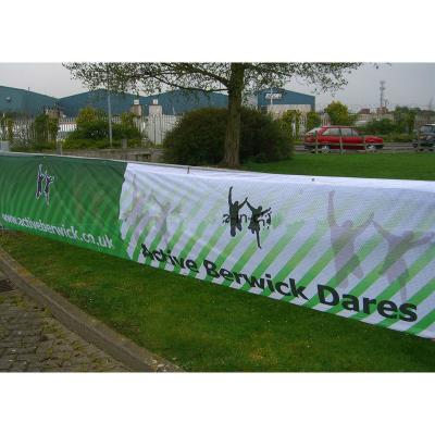 China Tinta Mesh Banners grande, formato grande Mesh Banners del Eco-solvente del PVC Mesh Banner With Printable Surface en venta