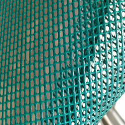 China Versterkt PVC gecoat polyester mesh, 50N / 5cm Schilfsterkte Gebouwen veiligheidsnet Te koop