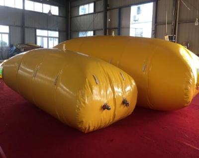 Chine Réservoir de carburant jaune de 8000L avec super résistance Emballage en carton en bois Réservoir de carburant liquide à vendre