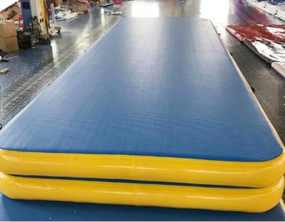 China 0.9mm Dikte Gymnastiek Air Mat, Opblaasbare Air Track Voor lichamelijke training Air Track Mat Te koop