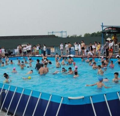 China SGS 10M * Swimmingpool PVC-10M, Metallrahmen-Swimmingpool für Sommer-aufblasbaren Swimmingpool zu verkaufen