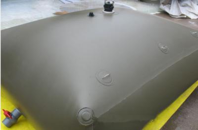 China TPU Coating Fabric Liquid Containment Fuel Bladder Soft And Transportable For Industry for sale