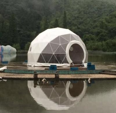 China 8M Winter Camping Geodesic Hauben-Zelt-wasserdichtes Hotel-Zelt-Iglu-Hauben-Festzelt zu verkaufen