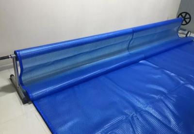 Cina 9M * 15M Copertura solare piscina Anti-UV impermeabile Ritenzione del calore Copertura automatica piscina in vendita