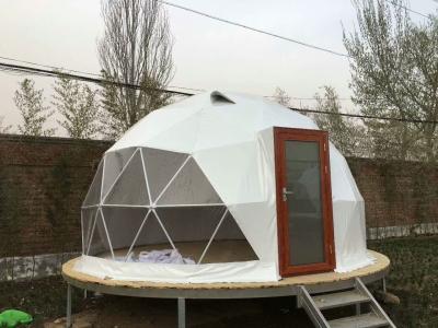 China Tiendas al aire libre de acero de lujo transparentes del partido de la bóveda de la tienda de la bóveda de los 5M que acampan Geodesic Dome Tent en venta