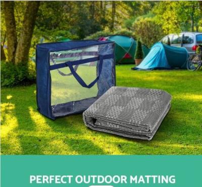 China Non-Slip 600gm PVC Outdoor Camping Mat Voor Caravan Park Anti Alip Bad Mat Hoog sterkte materiaal Te koop