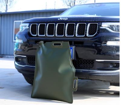 China 20L 30L 50L Car Truck Aircraft Refueling Bladder TPU Flexible Fuel Tank Gasoline Storage Bag for sale