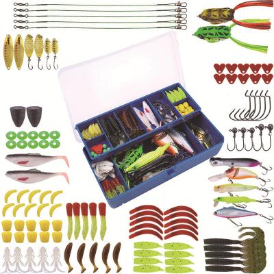 China Resin PVC Minnow VIB Soft Worm Bionic Bait Lures 110PCS/Box for sale