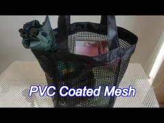 customized pvc mesh bag with pvc coating delivery timeframe 15-20 days