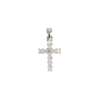 China Small Moq 18K Gold Religious Virgin Mary Cross Shape Fashion Jesus Christian Couples Accessories Pendant Drop for Companion for sale