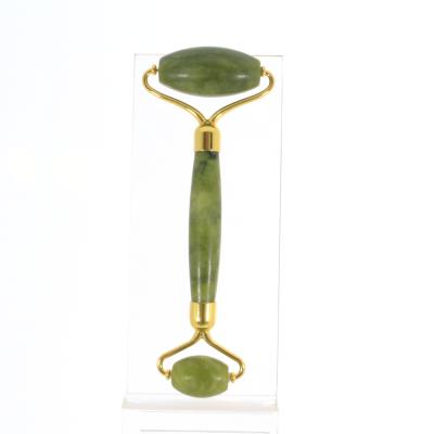 China 2020 Hot Selling Amazon Green Jade Roller Attractive Green Jade Massage Facial Roller for sale