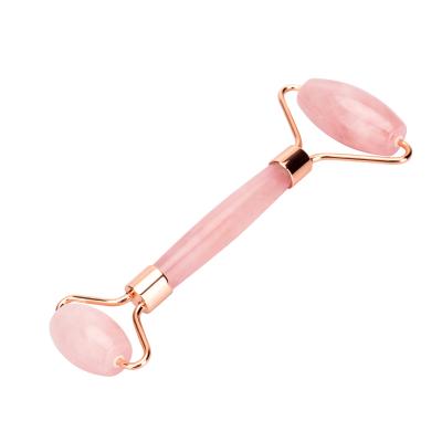 China Rose Quartz Jade Facial Roller 11 Years Manufacturer Sell High Quality Rose Quartz Jade Roller For Face Jade Roller Jade Facial Roller for sale