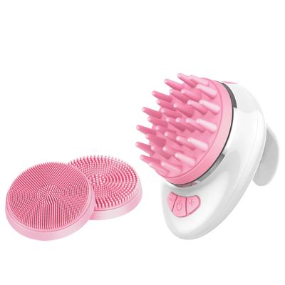 China New Face Brush Design 3 in 1 USB Charger Silicone Face Mask Cleansing Brush Cleaner, Silicone Bath Hair Seal, Bath Body Brushes for sale