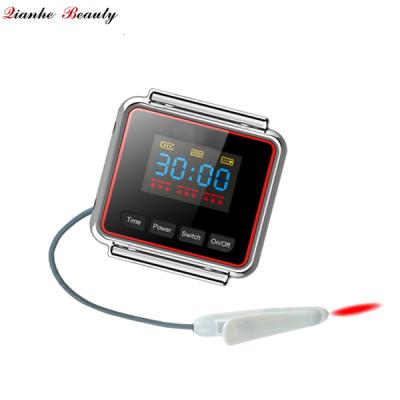 China Lithium Ion Battery With 1800m AH Capacity Hypertension / Diabetes Treatment Machine Semiconductor Laser Therapy Watches for sale