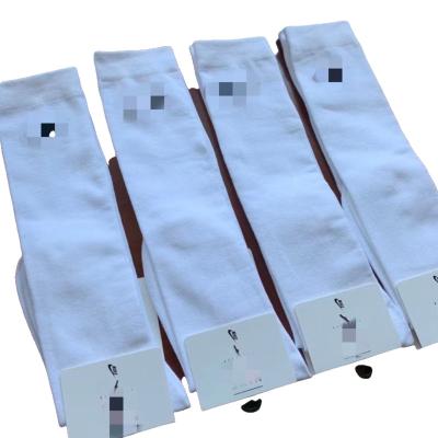 China Sporty High Socks Women Over The Knee Pad Socks Student White Long Tube Socks for sale