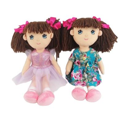 China OEM/ODM Rag Doll Handmade Plush Doll Eco-Friendly Custom Sound Doll for sale