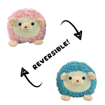 China Eco-friendly Reversible Stuffed Animal Plush Toys Hot Selling Amazon Soft Plush Hedgehog for sale