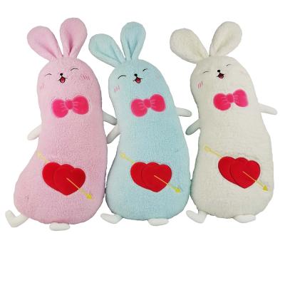 China Custom cute soft fairy plush stuffed toys kawaii plush pillow plush toy safety rabbit comfortable pillow for sale