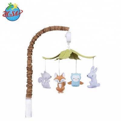 China Hanging Toy Felt Baby Battery Operated Mobile Felt Nursery Baby Crib Mobile for sale