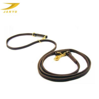 China Wholesale Viable Customized Customize Size Quality Quality Dog Leather Leash for sale