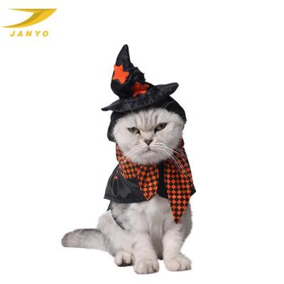 China Hot Viable Party Witch Halloween Clothes Cotton Dog Cosplay Costumes Support To Custom for sale