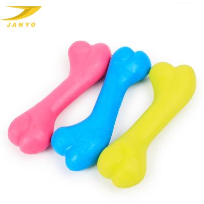 China Colorful Rubber Dog Bite Viable Molars Dog Toys for sale