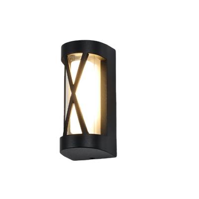 China Outdoor Through Aluminum Decorate Wall Led Light 6W Square Shape COB Load Led Sconce Hotel Aluminum Decorative Bedroom Led Wall Li for sale