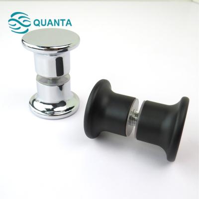 China Antique Modern Brass Finish Contemporary Style Double Sided Shower Door Knobs for sale