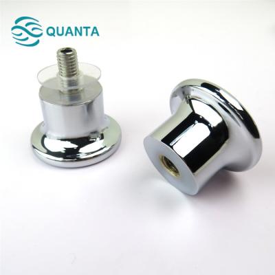 China Modern Shower Door Hardware Back to Crescent Grip Style Shower Door Back Knob for sale