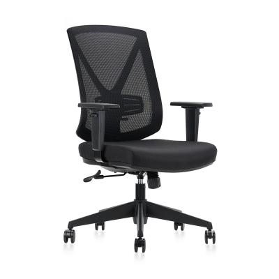 China Modern Ergonomic Office Chair Office Furniture Fabric (Height) Adjustable High Quality Mesh Chair Revolving Staff Desk 5 Years BIFMA 5.1 2 Pcs for sale