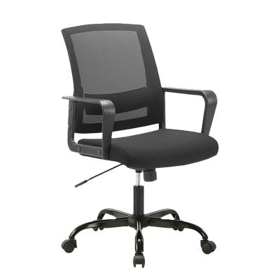 China (Size) High Quality Black Adjustable OEM Adjustable And Ergonomic Design Office Chair Swivel for sale