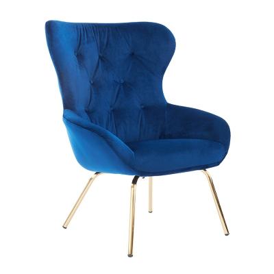 China New Hot Sale Design Metal Leg Cushion OEM ODM Luxury Accent Luxury Sofa Chair for sale