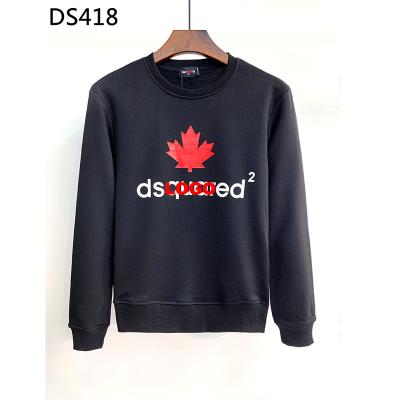 China D2 Color Contrast Fashion Print Full Body Men's Sweater Long Pullover Sweater Fitted Sleeve Slim Casual Sweater for sale