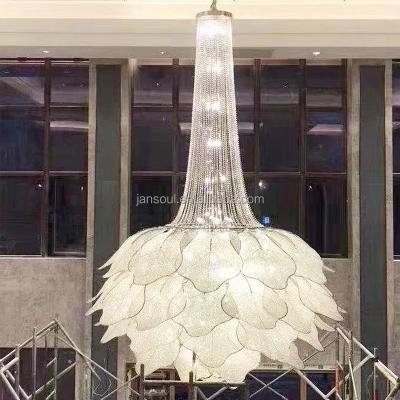 China Modern Custom Home Esidence Indoor Hanging Crystal Chandelier for sale