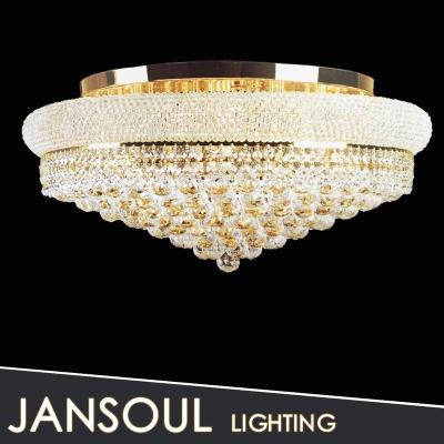 China Zhongshan High Quality Led Flush Mount Pendant Lamp Modern Crystal Design, Ceiling Light Fixture for sale