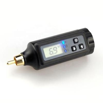 China Tattoo Machine RCA DC Replace Wireless Tattoo Machine Power Supply LCD Digital Display Makeup Power Supply Tattoo Battery for sale