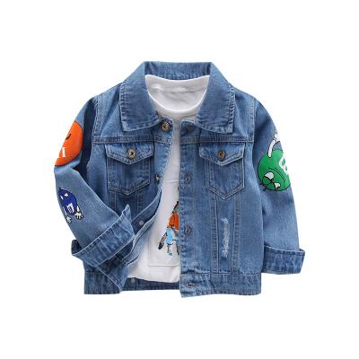 China QUICK DRY Outdoor Kid Boys Girls Coat Jacket Winter Jacket Popular Kids Denim Jacket for sale