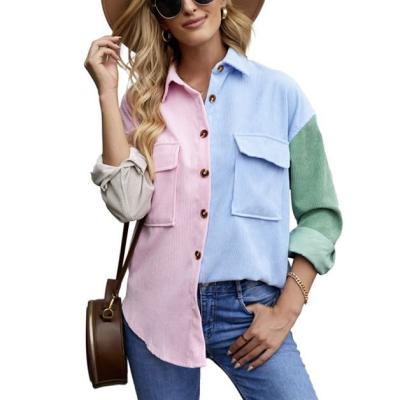 China 2021 Autumn Women Clothing Lady Shirt Breathable Fashion Blouse Shirts For Women Casual Blouse Long Sleeve for sale