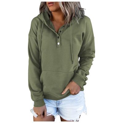 China 2021 Autumn Winter Anti-pilling Sweatshirt Sweat-absorption Hoodie Solid Hooded Women Clothing Women for sale