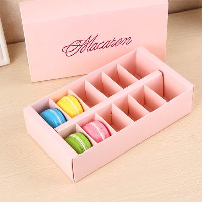 China Cheap Wholesale Macaron Giftes Box of Macarons Biodegradable Paper Donuts for sale