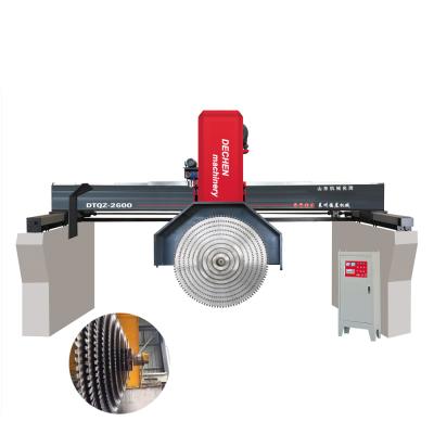 China Building Material Stores Blade Stone Cutting Machine CNC Multiblade Marble Saw for sale