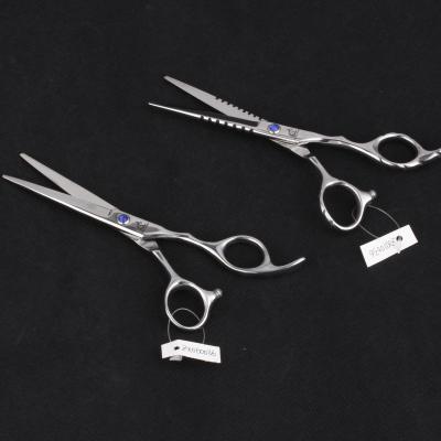 China Scissors Stainless Steel Hair Thinning Scissors Set Barber Clipper Makas Mayo Scissors Bag Hair Cutting Pet Scissors for sale