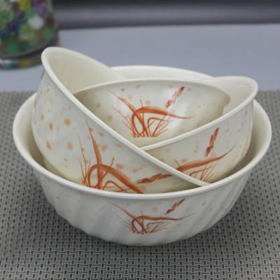 China Factory direct sales quality service sustainable melamine bowl set chinese plastic melamine bowls for sale