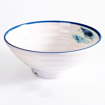 China Sustainable Custom High Quality Eco Friendly Plastic Soup Bowls Melamine Bowls for sale